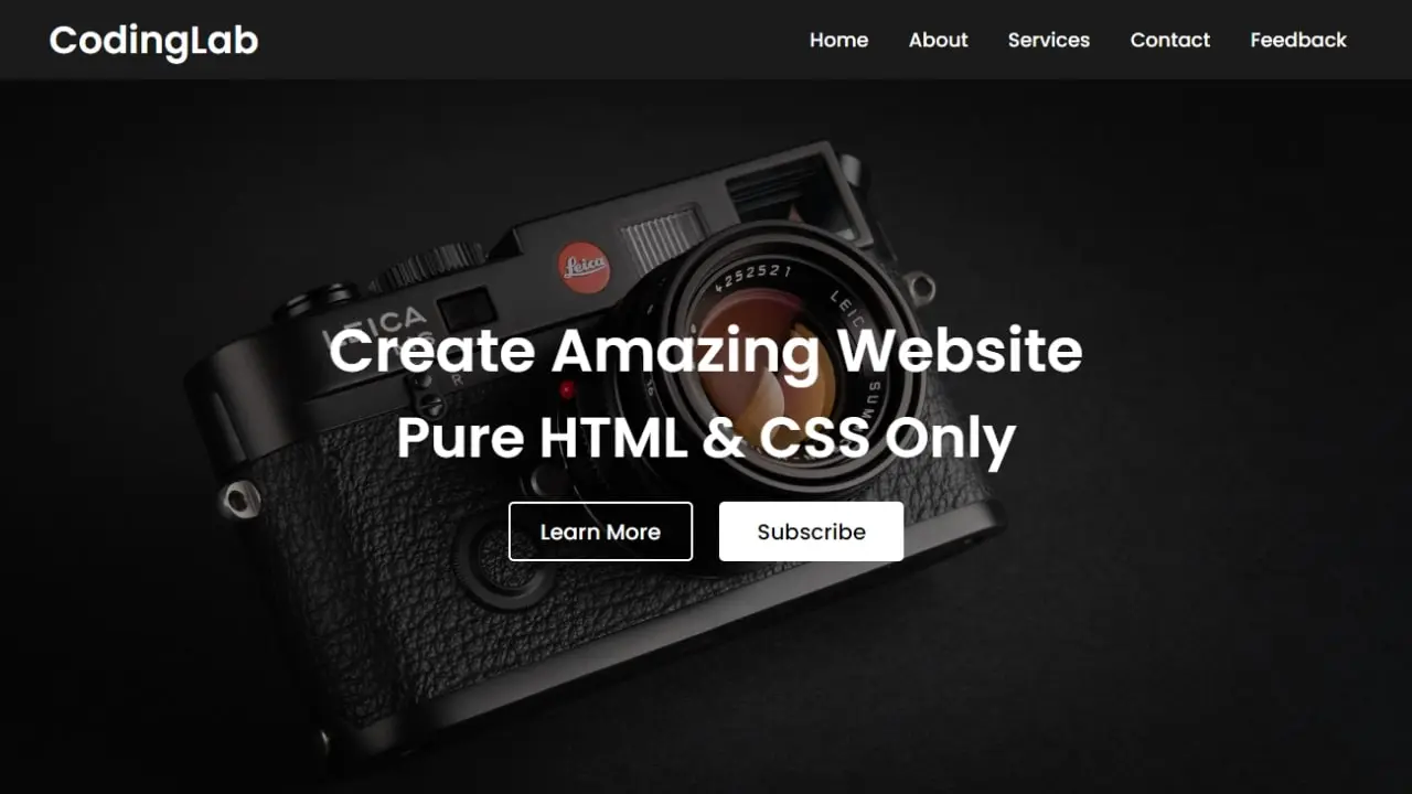 html css